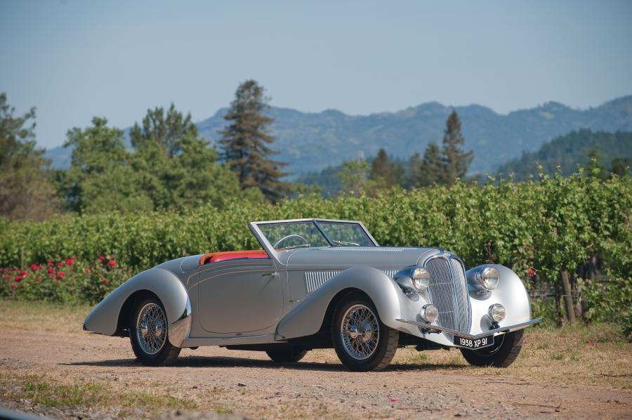  Delahaye 135 MS Sport Roadster par DeVillar 1938 года  (фото 1 из 57)